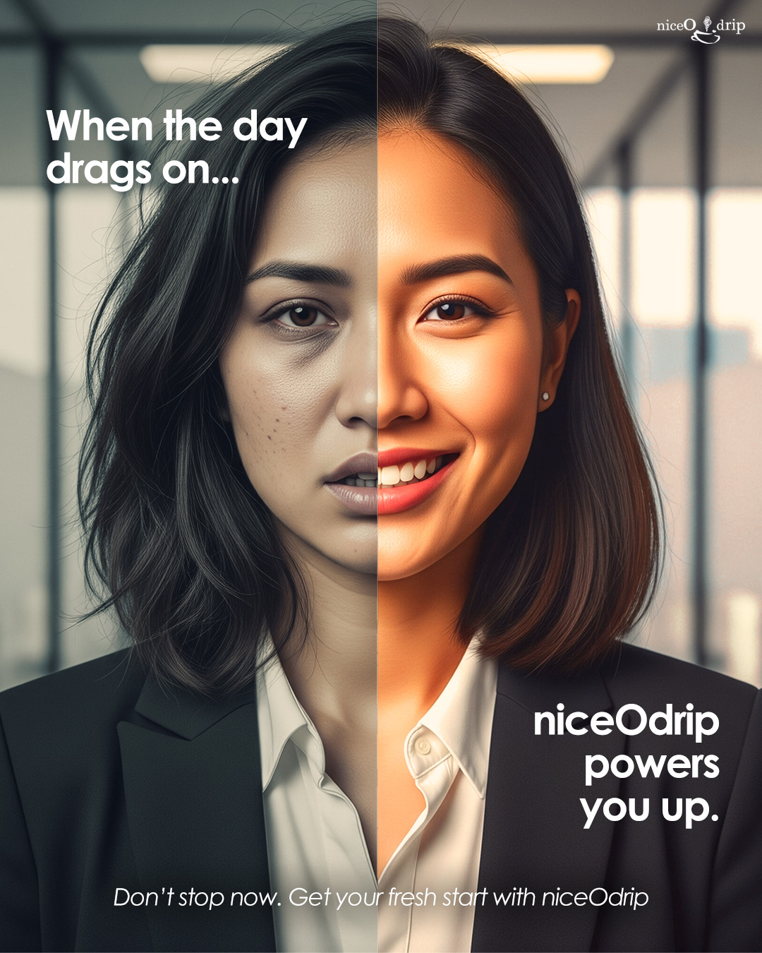 niceOdrip powers you up