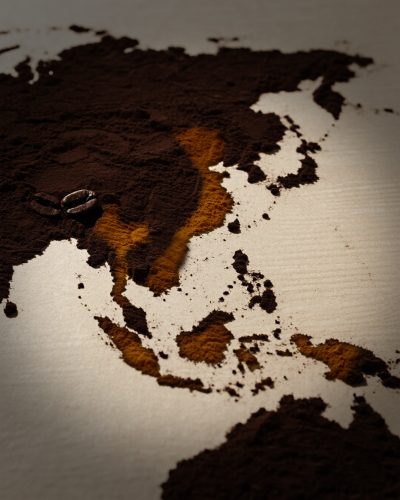 Southeast Asian Coffee Map